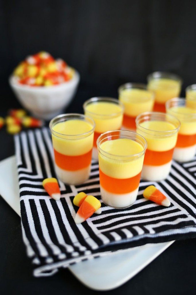 Ghoulish Halloween Themed Shot Recipes