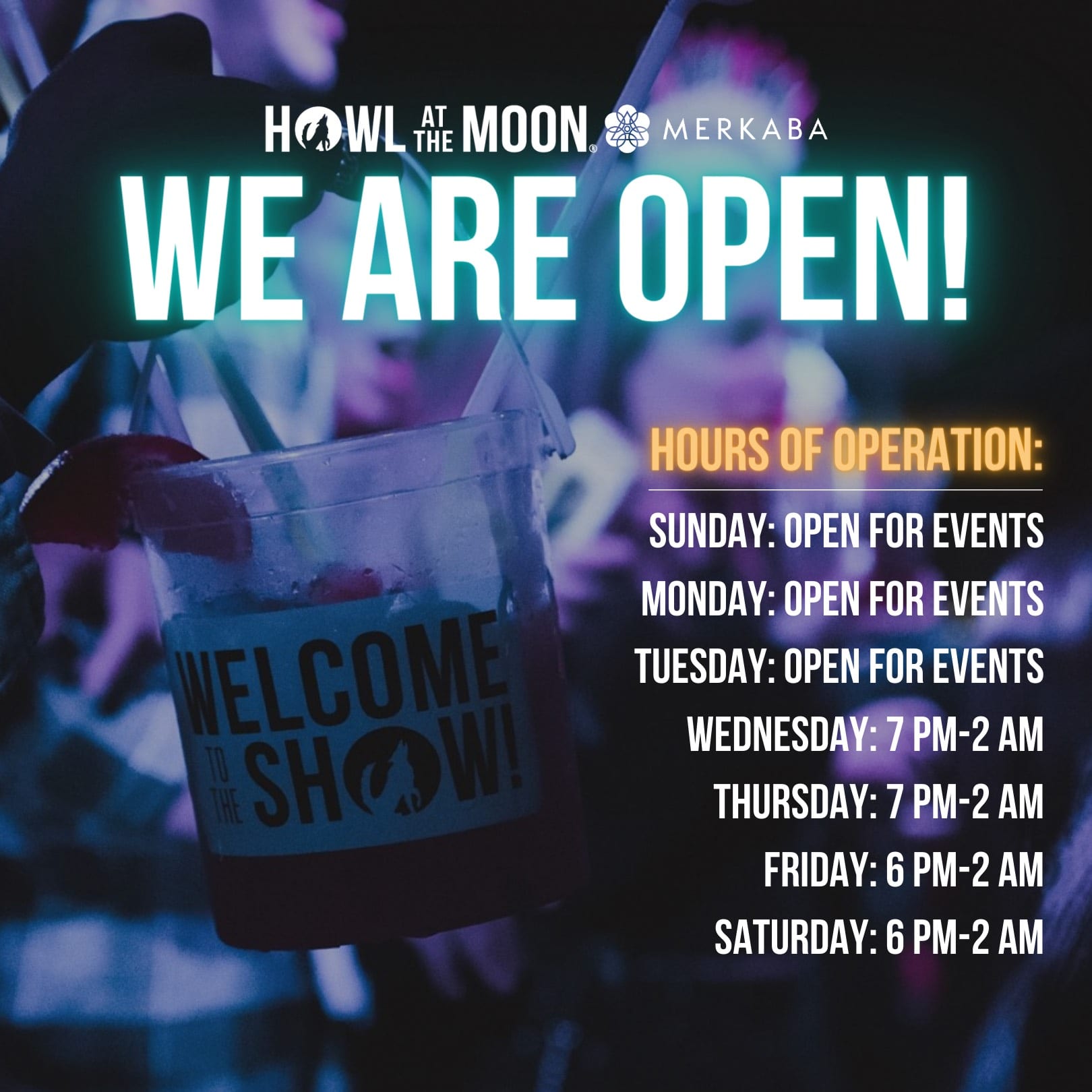 Howl At The Moon San Antonio Is Now Open Party Venue Event Venue